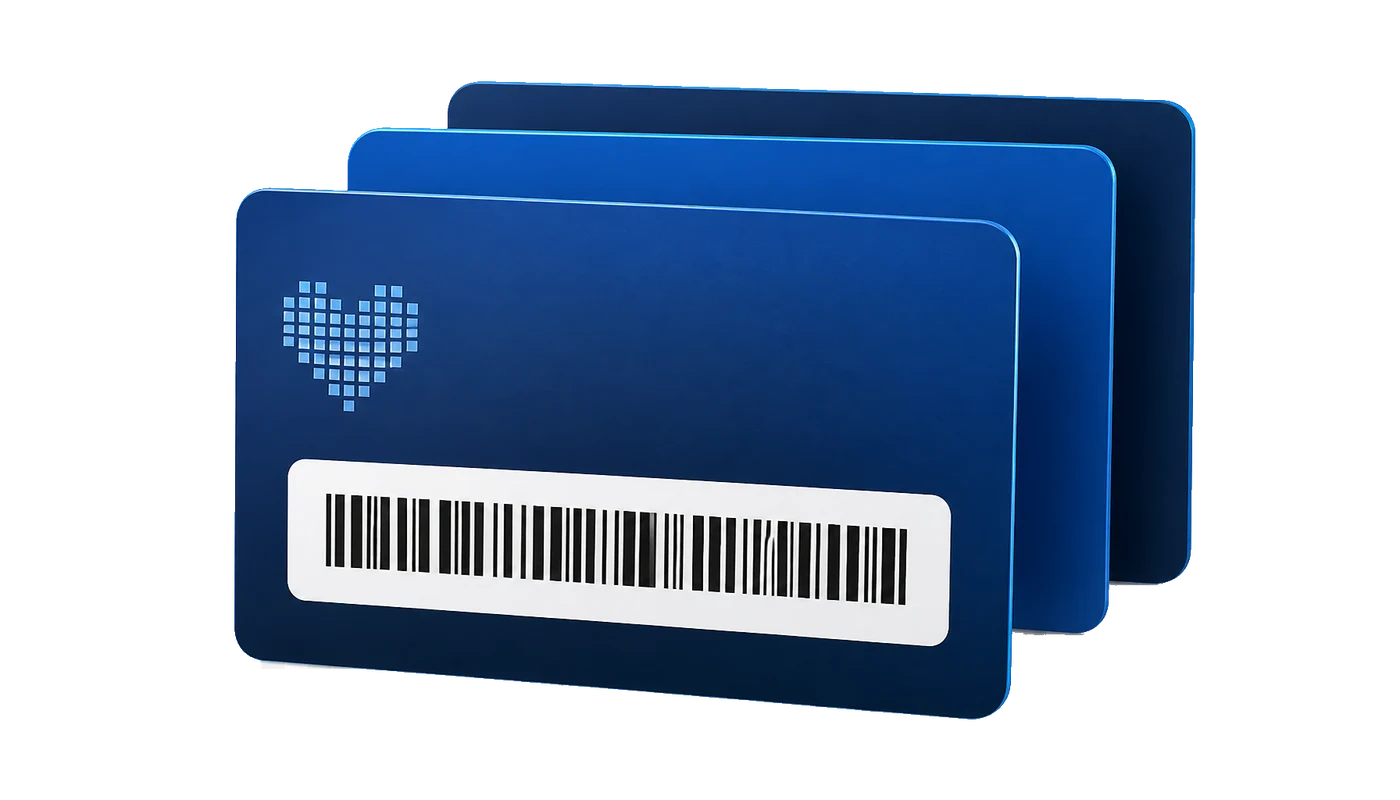 Apple Wallet və Google Wallet üçün rəqəmsal loyallıq kartları